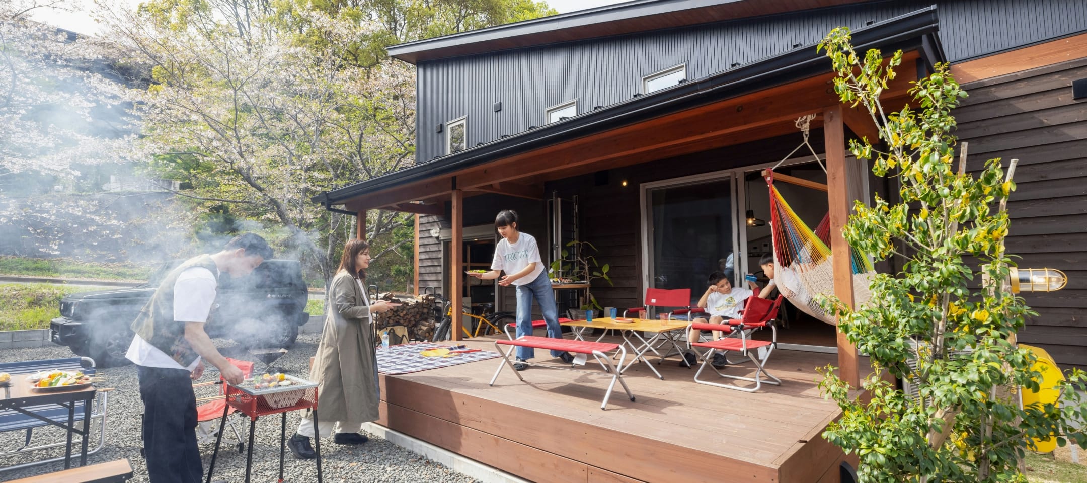 BinO購入者向けのモデルハウス宿泊体験